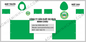 Xưởng áo mưa in logo