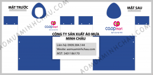 Xưởng áo mưa in logo quà tặng