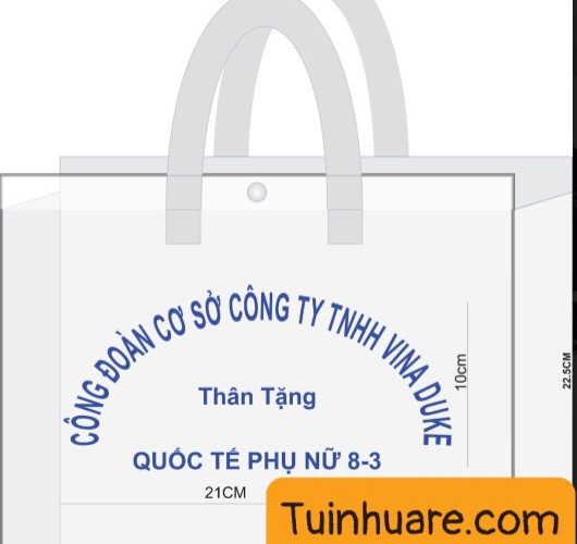 Xưởng may túi pvc in ấn thương hiệu