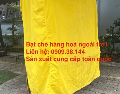 Xưởng may áo trùm hàng che nắng mưa