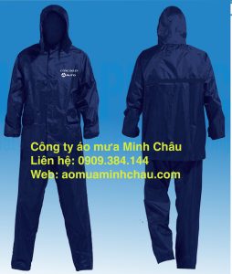 Xưởng áo mưa bộ in ấn số lượng ít