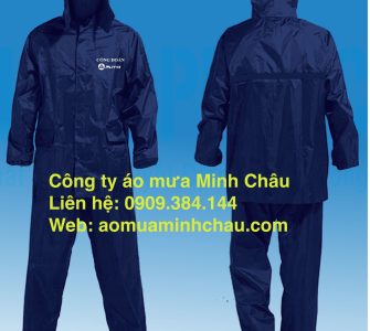Xưởng áo mưa bộ in ấn số lượng ít