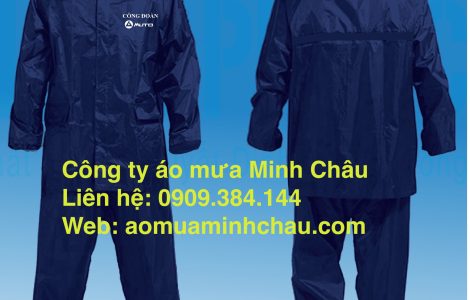 Xưởng áo mưa bộ in ấn số lượng ít